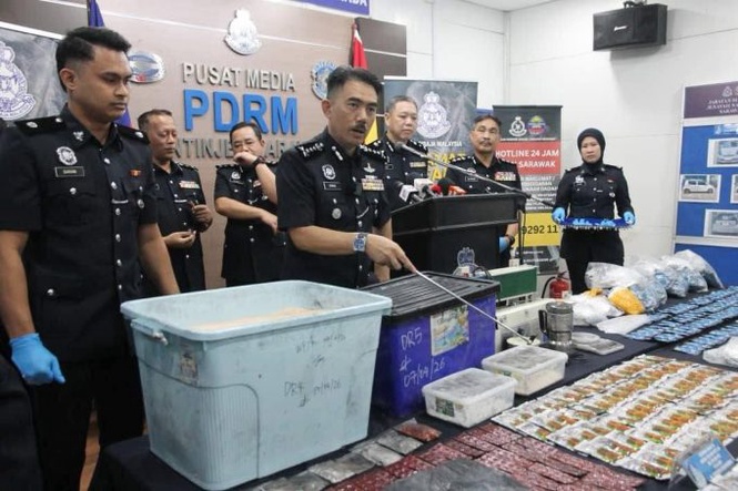 Image from: Inap Desa Jadi Tempat Penyimpanan, Sindiket Tumpas Rampasan Bahan Terlarang Cecah RM16.8 Juta