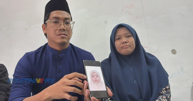 Image from: “Hantar Sihat, Ambil Tak Sedarkan Diri” – Bayi 8 Bulan Meninggal Dunia