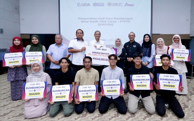 Image from: PTPTN, UDA Jayakan Program SAKURA, RM240,000 Manfaat 1,200 Pelajar Asnaf IPT