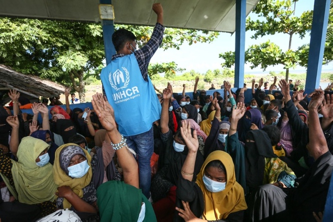 Image from: Warga Myanmar Pelarian Tertinggi Di Malaysia, Etnik Rohingya 193,824 Orang