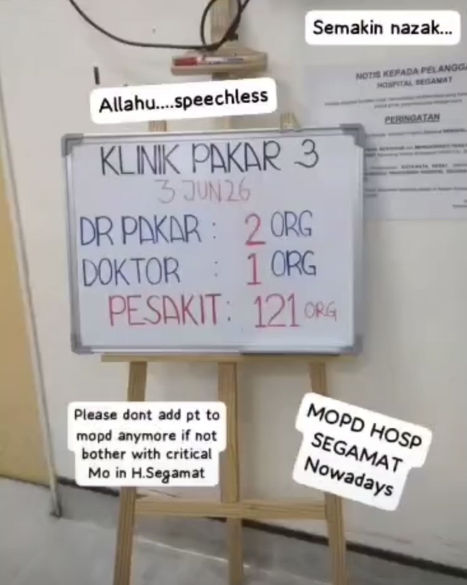 Image from: Bakal Ditutup 1 Julai Ini? Tak Benar! Hospital Segamat Masih Beroperasi Seperti Biasa