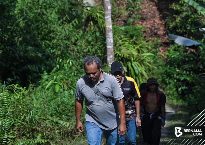 Image from: SAR Jaslinda: Sukarelawan Orang Asli Sertai Operasi, Bantu Pasukan Penyelamat Cari Mangsa