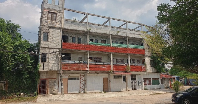 Image from: Flat Rohingya Sudah Tiada, Kerja Pembersihan Kini Giat Dilaksanakan