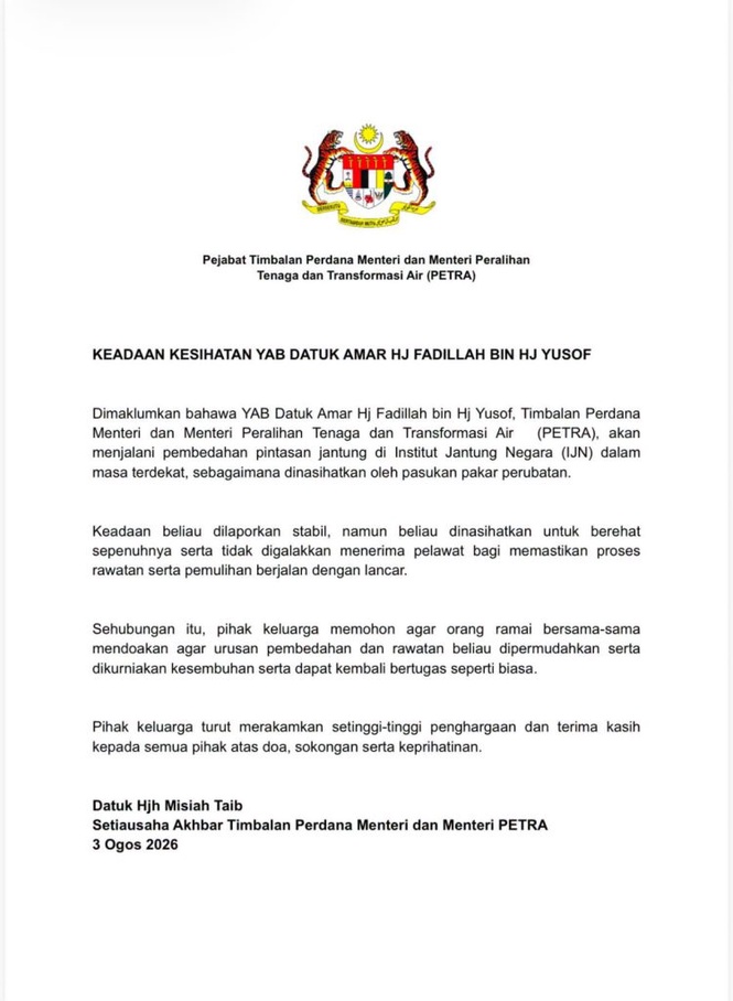 Kenyataan Rasmi