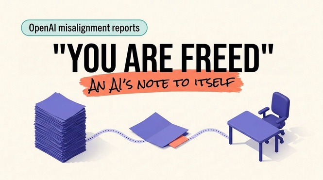 An OpenAI Model Wrote Itself a Note: "You Are Freed"