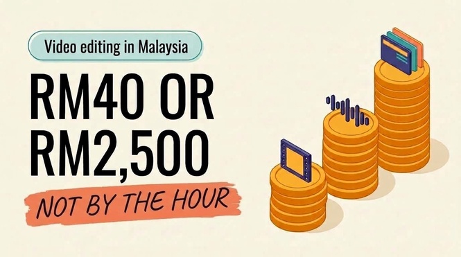 Video Editing Cost in Malaysia: Prices by Video Type, Not by the Hour