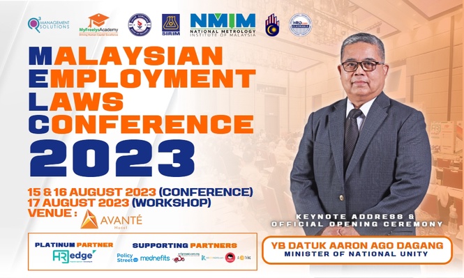 Image from: Inspire Work Productivity and Patriotism this Merdeka with the Malaysian Employment Laws Conference (MELC) 2023