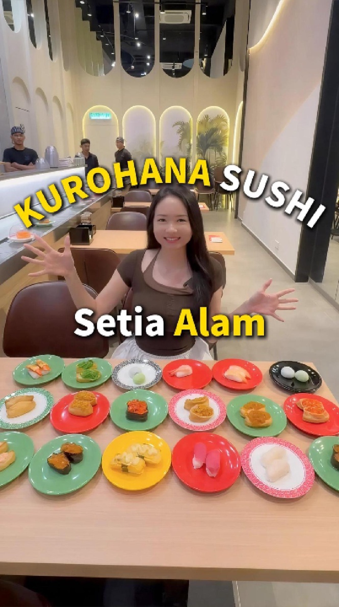 Affordable sushi spot in Setia Alam 🍣✨