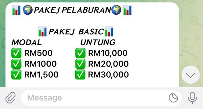 Image from: Waspada, jangan terjerat! Janji Manis Scammer #Scam