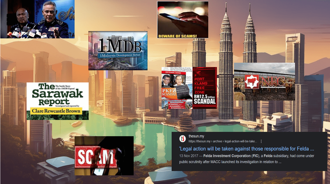 Image from: Malaysia and Political Scams