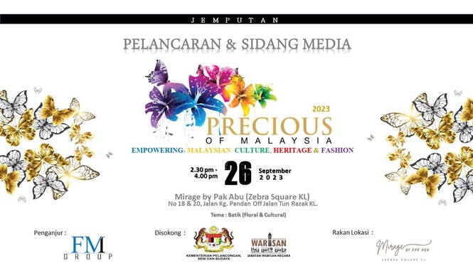 Image from: Press Meet And Launch Event Of Precious Of Malaysia II 2023