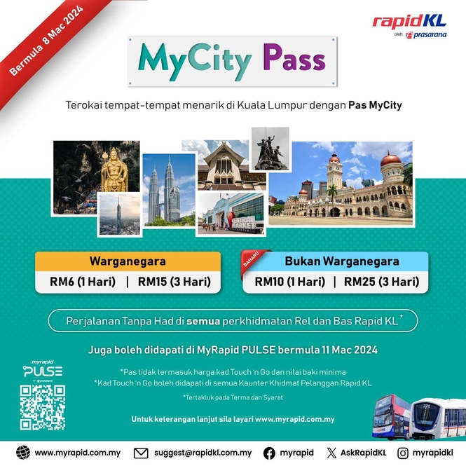 Image from: Perjalanan Lebih Luas Dan Mudah Menggunakan Pengangkutan Awam Dengan Pas MyCity