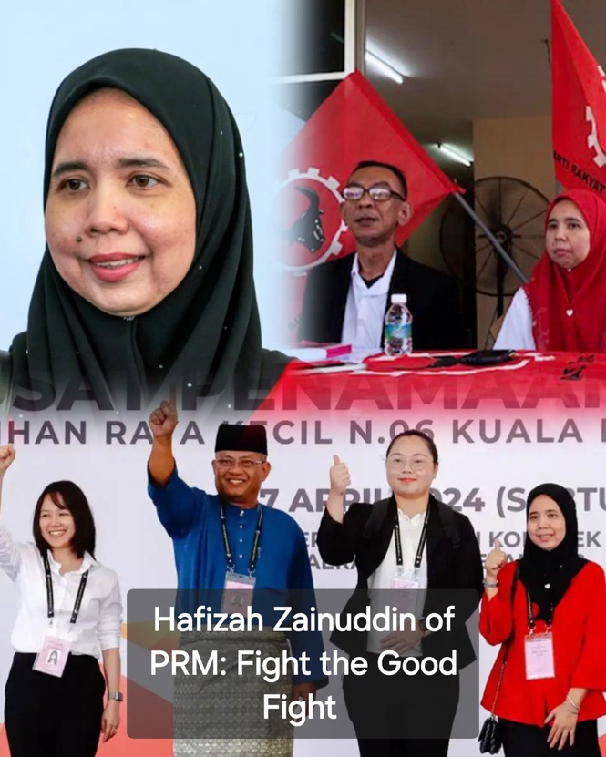 Image from: PRM Candidate Hafizah Zainuddin: Beyond the Ballot - A Journey of Social Activism