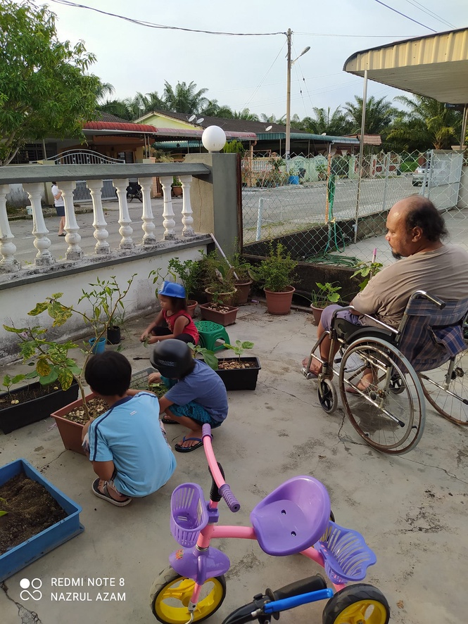Image from: 3Qs Garden Strength in Adversity #Family