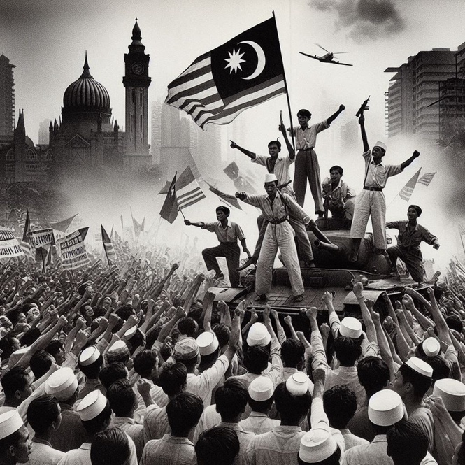 Image from: A Deep Analysis of ‘Pendatang,’ a Malaysian Film on Race-based Ideology, Part 2: Romanticizing Malayan Communist Party?