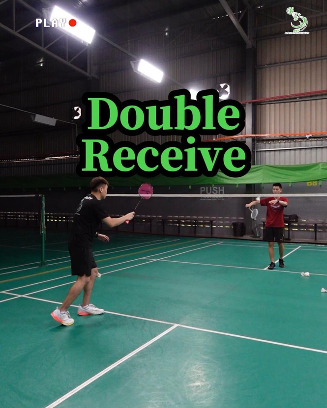 Badminton | Mastering the Doubles Receive🏸