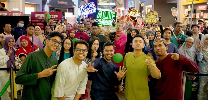 Image from: MR D.I.Y. anjur 'Meet & Greet' dan 'Buka Puasa' bersama Alif Satar buat para peminat
