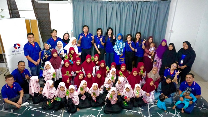 Image from: BEST Inc Berbuka Puasa dengan Pusat Jagaan Cahaya Kasih Bestari
