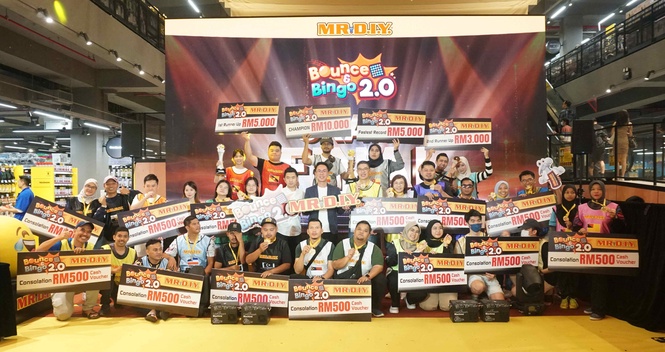 Image from: Selangor juara Kejohanan "Bounce & Bingo 2.0" MR. D.I.Y.