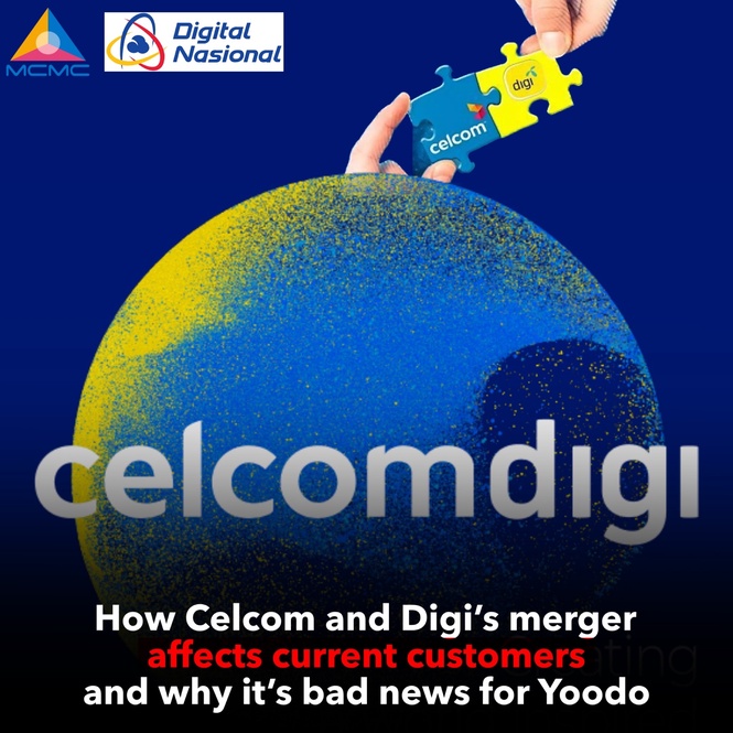 Image from: How Celcom and Digi’s merger affects current customers and why it’s bad news for Yoodo