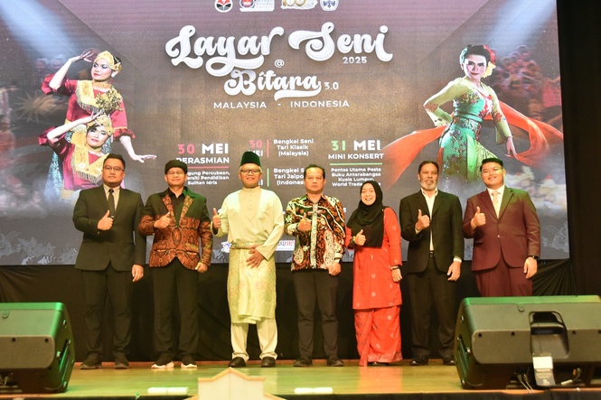 Image from: Layar Seni @ Bitara 3.0 Perkukuh Diplomasi Budaya Malaysia-Indonesia