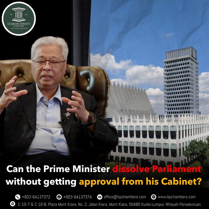 Image from: Can the Prime Minister dissolve Parliament without getting approval from Cabinet?