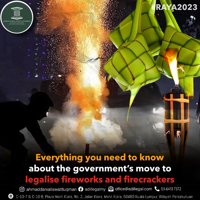 Image from: #RAYA2023 Everything you need to know about the government’s move to legalise fireworks and firecrackers