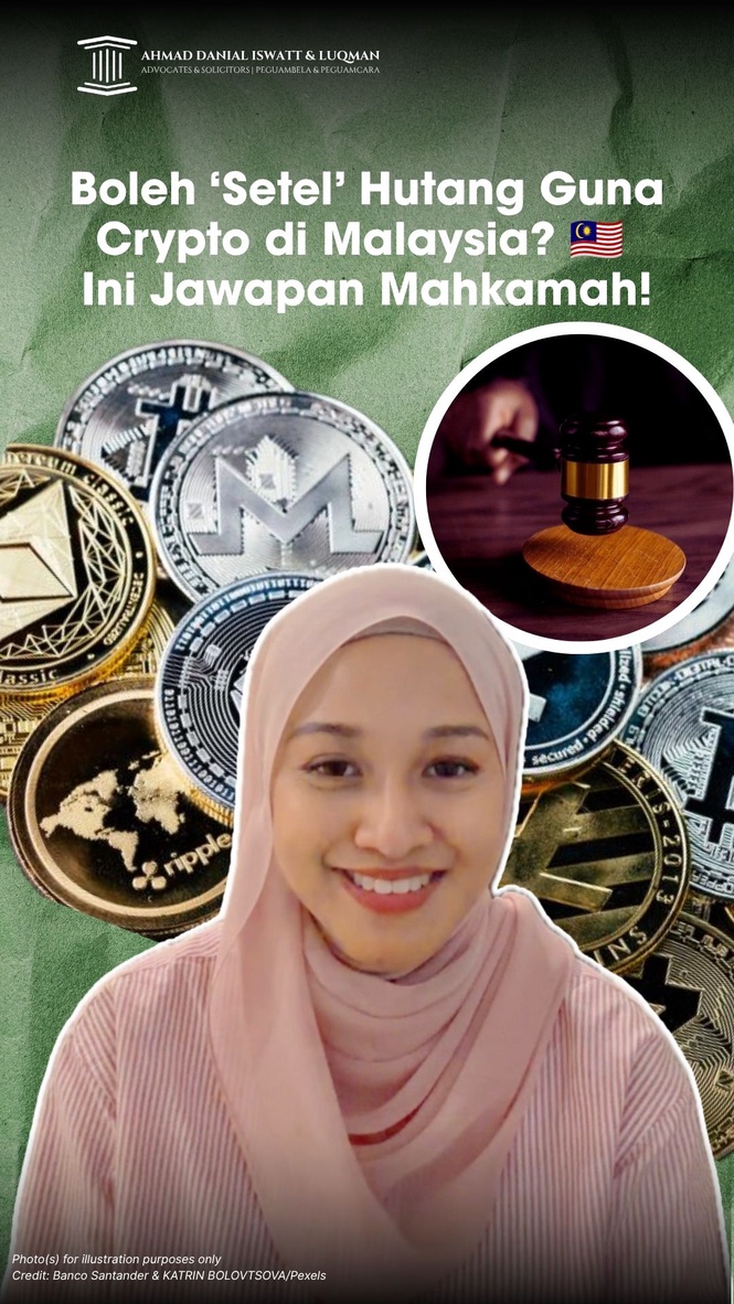 Boleh ‘Setel’ Hutang Guna Crypto di Malaysia? Ini Jawapan Mahkamah!