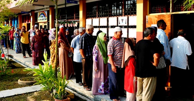 Image from: Use handphone to earn money on polling day, snap a photo of your ballot show to party rep for cash? #GE15