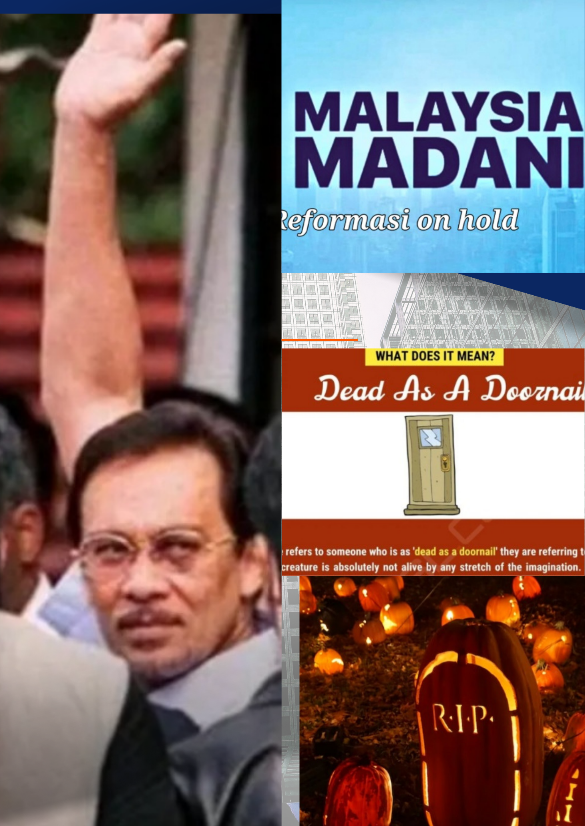 Image from: Reforms Buried by Madani: Anwar, Reformasi champ has been in charge for months, and what do we have to show for it?