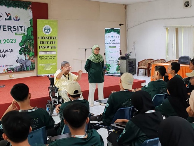 Image from: Unleashing Creativity: Dean's Triumph Over Obstacles Inspires a New Generation of School Children
