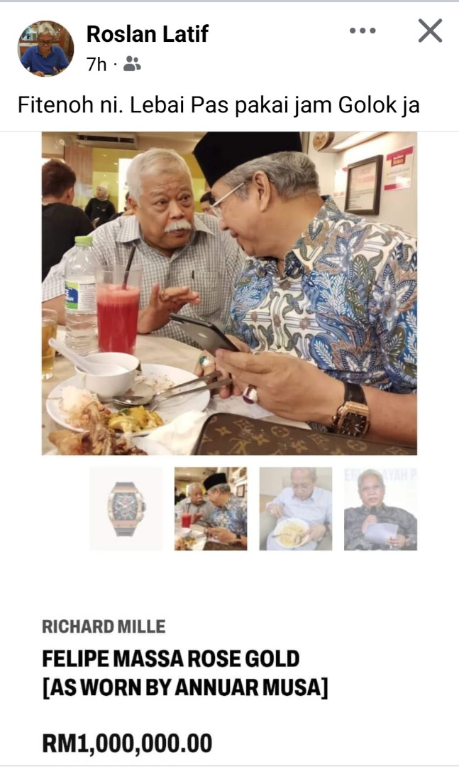 Image from: Ticking Time Bomb: The Politics of Flashy Watches and Fading Integrity