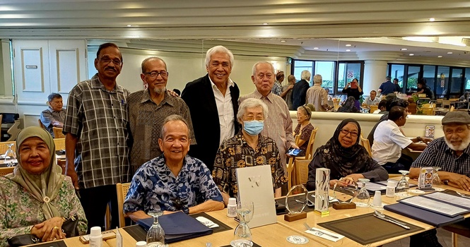 Image from: Old Friends, Like Bookends