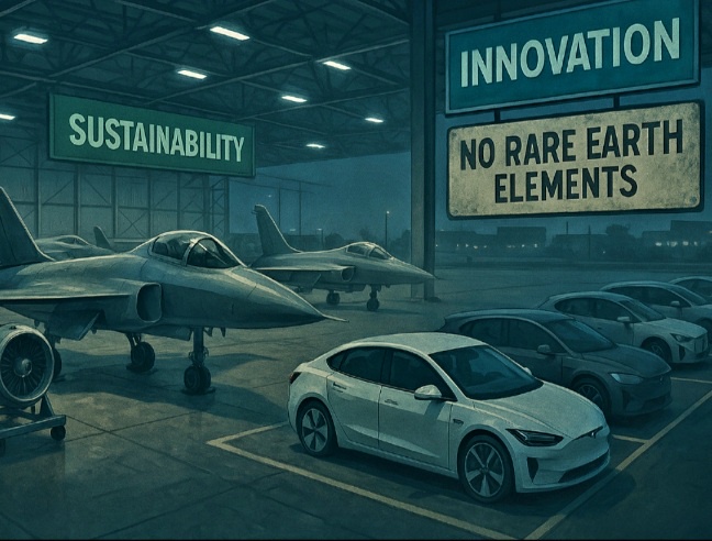 Image from: Tariffs Are Useless When Your EVs Can’t Run and Yout Fighter Jets Can’t Fly