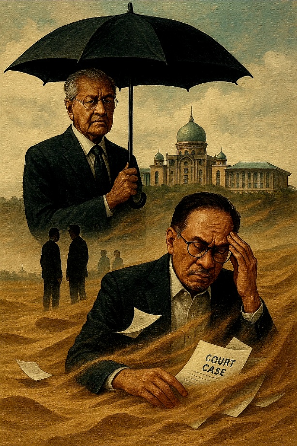 Image from: Opinion: Mahathir’s Malay Card versus Anwar’s Courtroom Curse