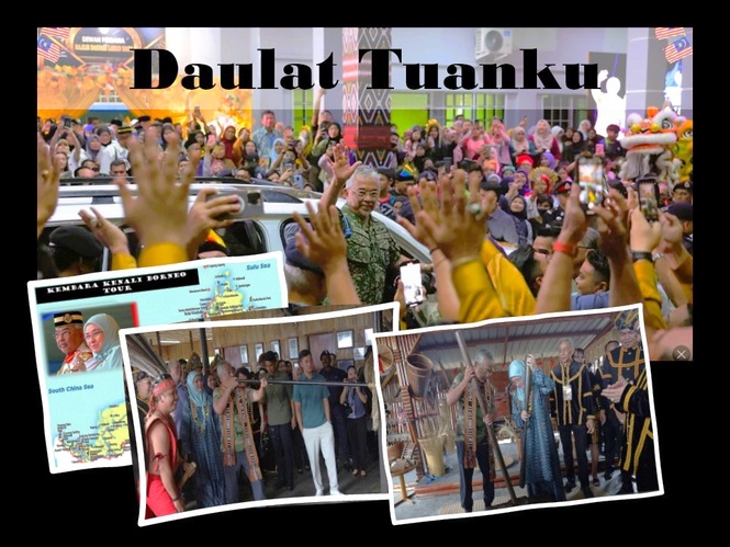 Image from: The King and Queen visit East Malaysia in their Kembara Kenali Borneo adventure