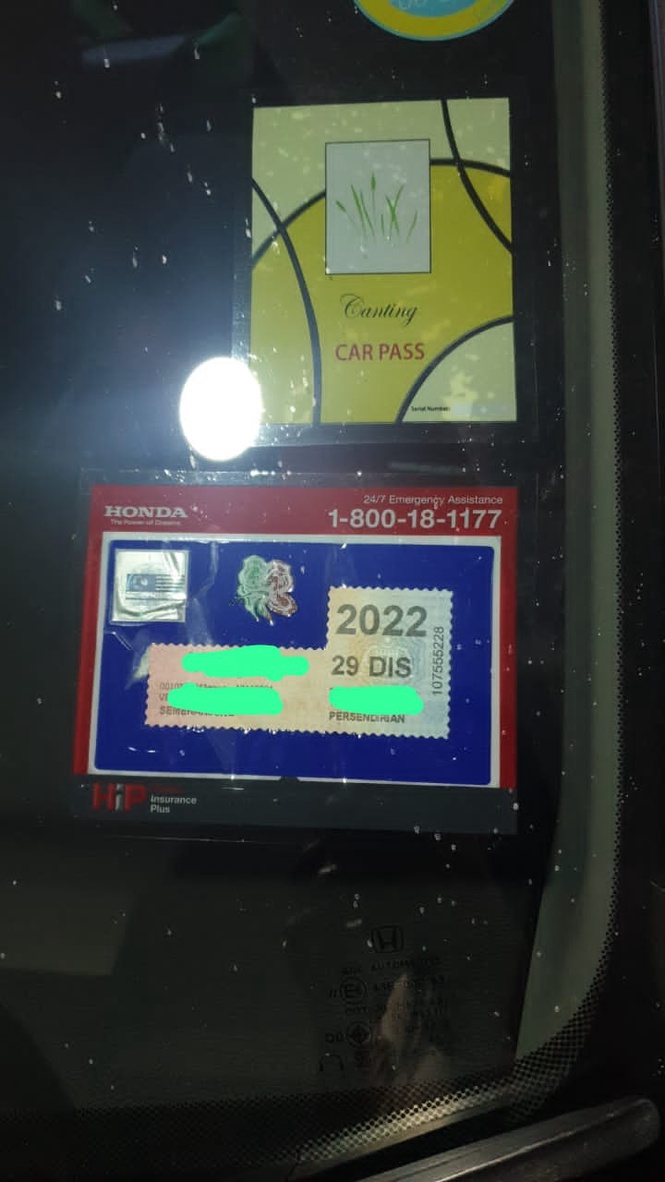 Image from: The Sticky Affair of The Road Tax Kind
