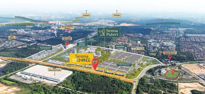 Image from: IOI Properties Group Launches Senna ExChange for Entrepreneurs and Investors to Tap into Sepang’s Booming Market