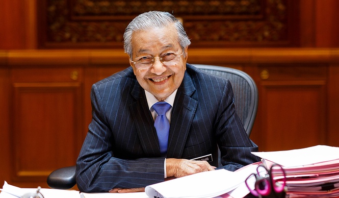 Image from: Dr. Mahathir's new party is believed to attract more Malay voters