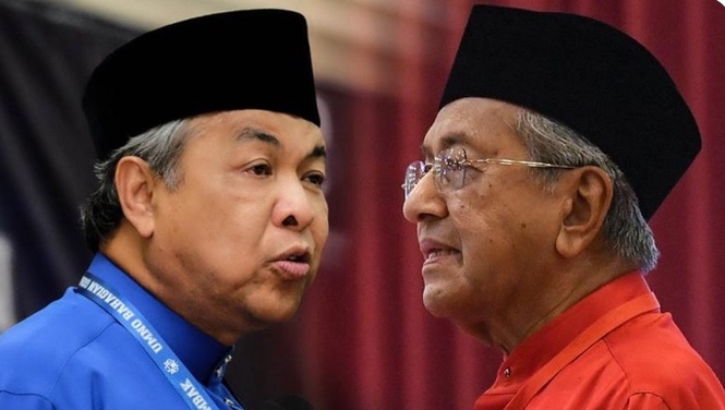 Image from: Dr Mahathir used Agong as example to snub Zahid's appointment as TPM