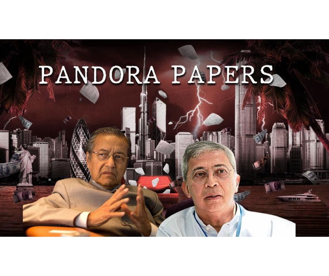 Image from: Protective Father Tun M Criticises Investigation Into Son's Wealth
