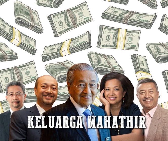 Image from: The Reason Tun M Are So Afraid of PMX? His Other 2 Children, Mukhriz & Marina, May Be Next