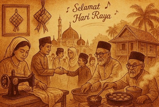 Image from: Reminiscing the Golden Days of Raya in Alor Setar