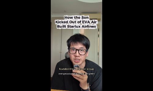 How the son kicked out of EVA Air built Starlux Airlines