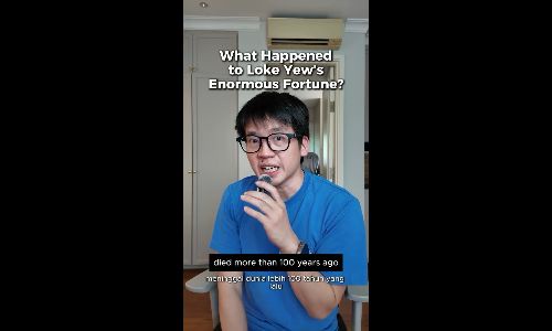 What happened to Loke Yew's enormous fortune?
