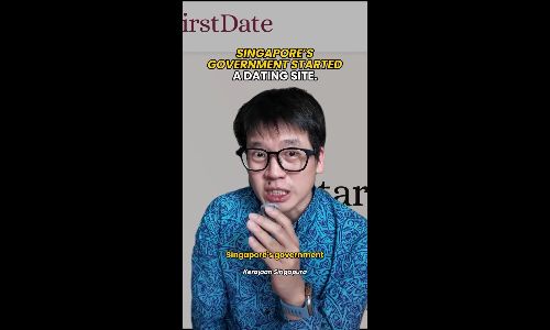 Singapore's government started a dating site