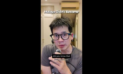 Malaysia didn't become independent at Stadium Merdeka