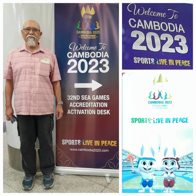 Image from: "Sports: Live In Peace" was chosen as the theme of the 32nd SEA Games to highlight Cambodia's remarkable transformation