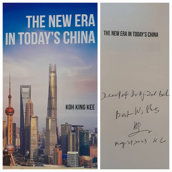 Image from: "The New Era in Today's China" book authored by Koh King Kee explained what the country can bring to ASEAN and the world