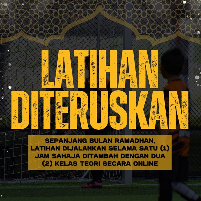 Image from: The intensify level in training hasn't change much during Ramadan: A challenge for young footballers #RAYA2025